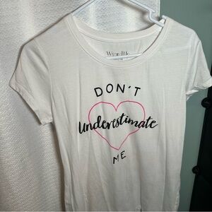 Wound Up White Graphic Tee XXL